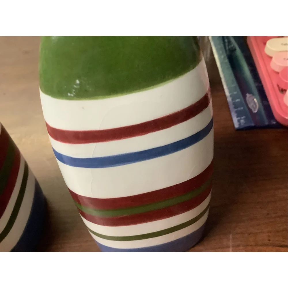 Quattro Salt And Pepper Shakers Ceramic